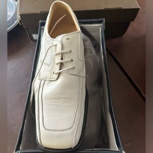 Brand new boy dress shoes White in color